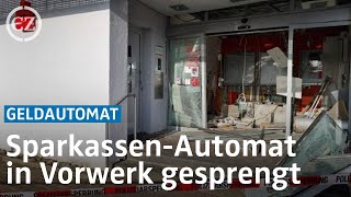 SparkassenAutomat in Vorwerk gesprengt [upl. by Hindorff825]