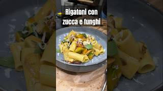 Pasta con Zucca e Funghi Porcini chefmaxmariola [upl. by Abshier]