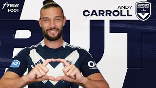 Andy CARROLL permet à BORDEAUX de repasser devant 12   GIRONDINS [upl. by Acinoda]