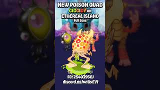 OOGIDDY  Ethereal Island Poison Quad Ethereal My Singing Monsters shorts [upl. by Katey978]