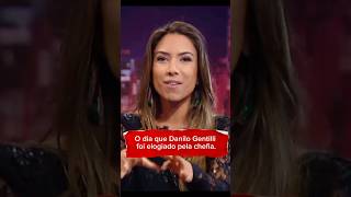 Patrícia Abravanel rasga elogios sobre o trabalho do Danilo Gentilli [upl. by Arok]