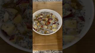 Overnight Oats Recipe shorts reels youtubeshorts weightloss overnightoats cooking cool yt [upl. by Christis]