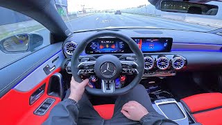 NEW Mercedes AMG CLA 45 S 4Matic 2024 POV TEST DRIVE and REVIEW [upl. by Joelynn277]