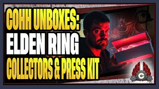 CohhCarnage Unboxes The Elden Ring Collectors Edition And Press Kit [upl. by Nueoht]