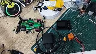 unboxing review toolkitrc m6 multifunctional smart charger buat balap tamiya [upl. by Cresa]