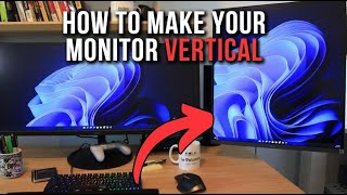 How To Make Your Monitor Vertical [upl. by Monahan72]