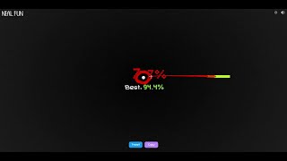 Trying to Get The Lowest Percent  Draw A Perfect Circle 77 [upl. by Tegirb]