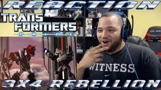 Transformers Prime Season 3 Episode 4  Rebellion  REACTION [upl. by Aksehcnarf455]