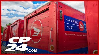 Canada Post workers go on strike Friday morning [upl. by Sotsirhc]