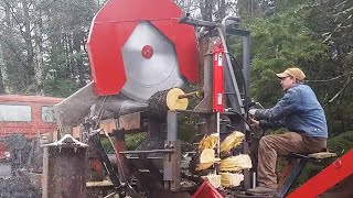 Amazing Automatic Homemade Firewood Processing Machines Powerful Wood Splitting Machines Working [upl. by Atinet]