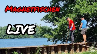 Magnetfischen LIVE mit euch MaScottchen amp Co Magnetfischen [upl. by Horace266]