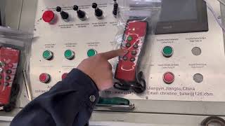 How to operate the heavy duty scrap metal shearing machine with a remote controller [upl. by Aristotle414]