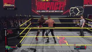 WWE 2K24  TNA 2024 FEATURING AUSTIN ARIES 8 MAN TOURNEY FOR THE TNA WORLD HEAVYWEIGHT TITLE [upl. by Oirevas306]