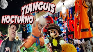 TIANGUIS NOCTURNO EN LA CDMX  puro juguete de novedad [upl. by Atinahc778]