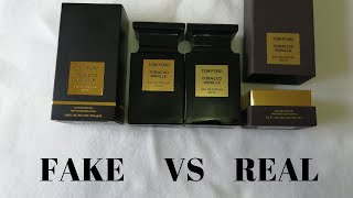 Fake vs Real Tom Ford Tobacco Vanille Perfume 100 ml [upl. by Ehtylb]