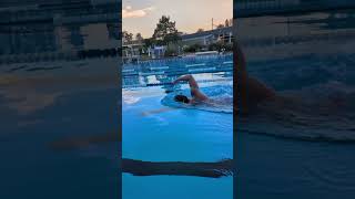 Smooth and relaxed freestyle swimming swimming [upl. by Lyris]