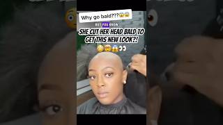 EPIC Wig Transformation 😱😨🤯She Went Bald for the Glow Up [upl. by Bohner832]