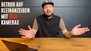 ebay Kleinanzeigen Betrug mit Fuji Kameras [upl. by Ellehs240]