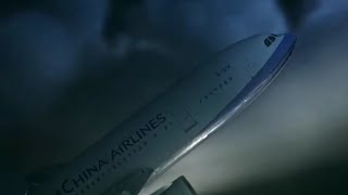 China Airlines Flight 676  Crash Animation [upl. by Kimmel]