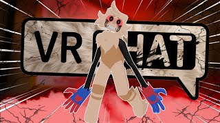 Surviving Twisted Goob In VRChat  VRChat Funny Moments Roblox Dandys World [upl. by Loralie299]