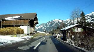 Switzerland 112 Camera on board Saanen BEZweisimmen by Schönried Saanenmöser [upl. by Uol]