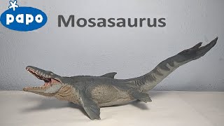 Papo Mosasaurus 55088 Review [upl. by Eirolam]