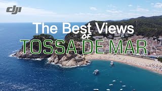 The Best Views of TOSSA DE MAR on the Costa Brava in Spain [upl. by Neerak]