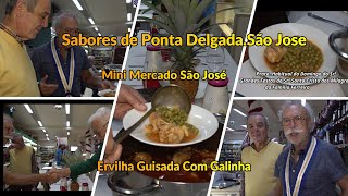 Sabores de Ponta Delgada São José Prato Ervilhas Guisadas Com Galinha Tradição Domingo do Srº [upl. by Toms719]