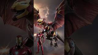 Avengers Become Pterodactyls Iron Man Thor Hulk SpiderMan amp More marvel avengers shorts [upl. by Nawj]