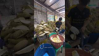 The Fastest Durian Cutting Skill Fruits Cutting Skill [upl. by Felton]