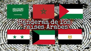 Banderas de los Países Árabes [upl. by Meekah]