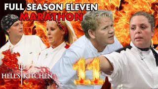 Turn It Up To ELEVEN  Hells Kitchen Full Season 11 Marathon [upl. by Vikki]