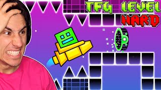 My TFG Geometry Dash Level just got WAY Harder [upl. by Esiom]