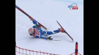 Tarvisio 2007 Womens Downhill Merighetti AI Upscaled [upl. by Uv]