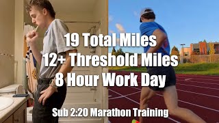 How to Run DOUBLE THRESHOLD During 95 Work Days  MARATHON TRAINING [upl. by Trauner]