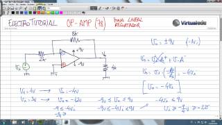 ElectroTutorial 512 OpAmp 78  Recortador [upl. by Sully]