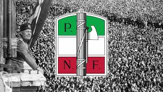 Saluto al Duce  Italian Fascist Song [upl. by Aliban]