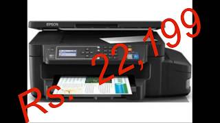 Epson L605 Wi fi Duplex Multi Function Inkjet Printer Review amp Complete [upl. by Adla747]