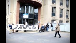 Boycottworkfare Occupy Learndirect Edinburgh [upl. by Arevle]