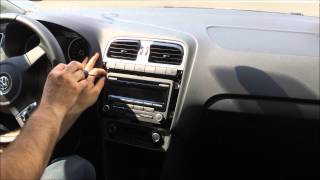 VW Polo V  Radio und Navi ausbauen  remove RCD310 und co [upl. by Reamy22]