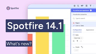 Whats New in Spotfire 14 1 [upl. by Antoine]