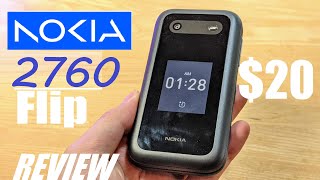 REVIEW Nokia 2760 Flip  KaiOS 3 Flip Phone for 20  Full Walkthrough amp Features Explored [upl. by Kilmarx402]