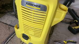 High pressure washer kärcher K2 assembly [upl. by Ertsevlis]