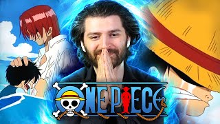 One Piece Episode 4 REACTION quotLuffys Past Enter RedHaired Shanksquot [upl. by Buerger620]