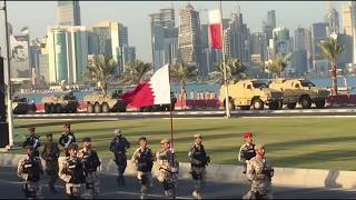 Qatar National Day Parade 2017 Full Military Assets Segment [upl. by Duwalt]