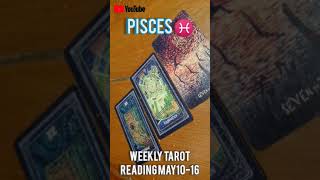 PISCES Weekly Horoscope  10 May to 16 May 2021  Ye Hafta kaisa Rahe Ga  Tarot Readings [upl. by Cowie]