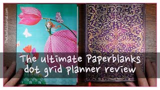 The ultimate Paperblanks dot grid planner 100gsm journal review [upl. by Atsev]