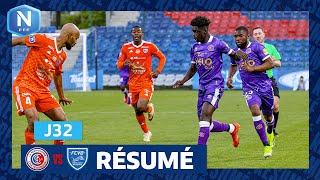 J32 I LB Châteauroux  FC Villefranche B 10 le résumé I National FFF 20232024 [upl. by Eah]