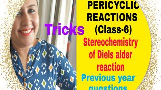 stereochemistry of DielsAlder reaction previous year questions [upl. by Amled]