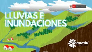 Aprende con el SENAMHI  Lluvias e Inundaciones [upl. by Maples]